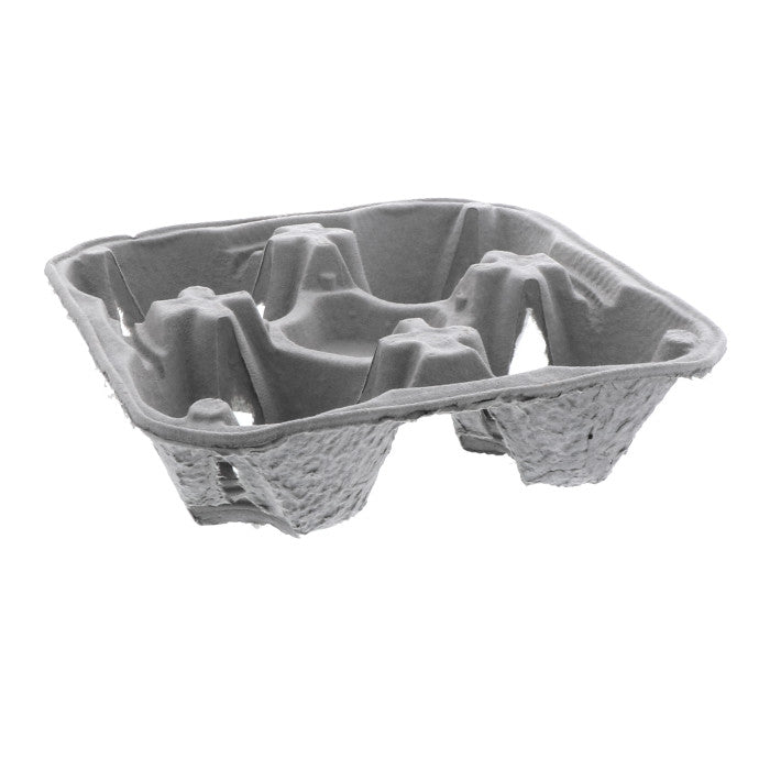 Cup Carrier Heavy Duty | 4 Cup | Compostable