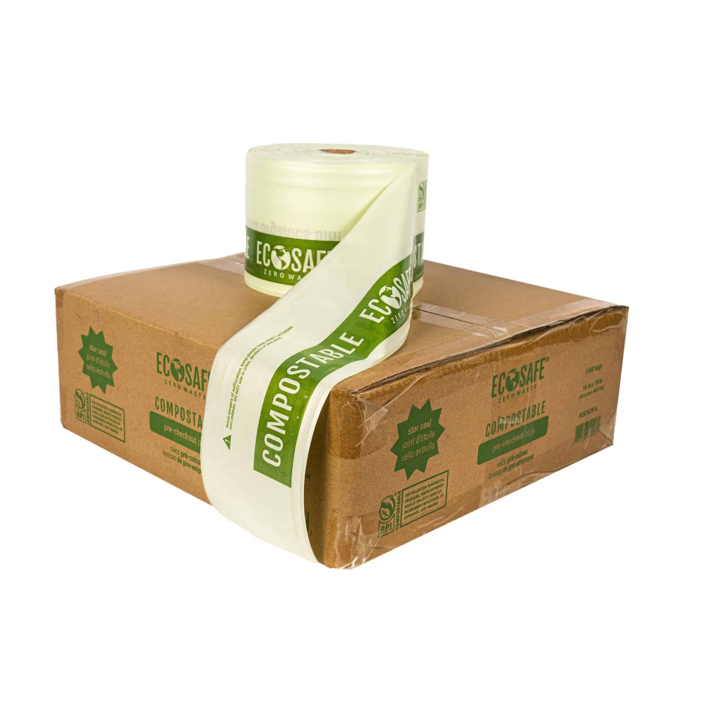 Compostable Produce Bag | 16"x19" | BPI Certified® (Pack of 275)