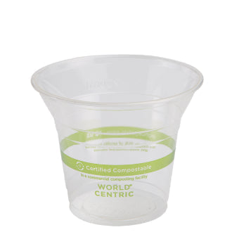 9-10 oz Compostable Cold Cup | PLA (Pack of 250)