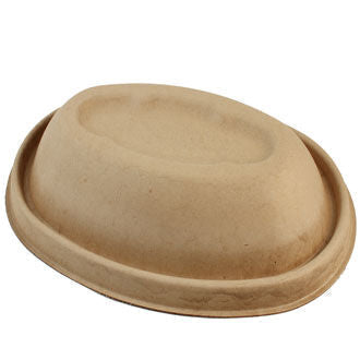 Dome Lid for 32 oz Burrito Bowl | Natural Plant Fiber (Case of 300)