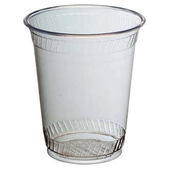 12 oz Cold Cup | Corn Plastic | Made in USA (Case of 1000)