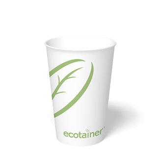 16 oz Compostable Cold Cup | SFI® Paper Cup | PLA Lined | Made in USA (Case of 1000)