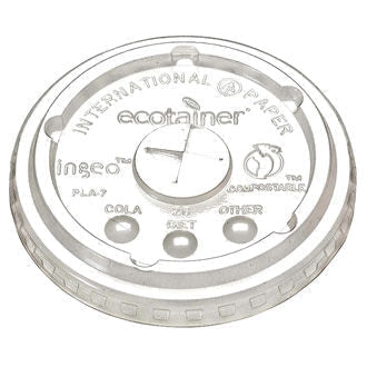 Lid for 12-22 oz ecotainer® Cold Cup | Made in USA (Pack of 300)