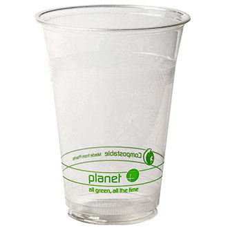 16 oz Cold Cup | Corn Plastic (Pack of 12)