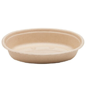 24 oz Oval Burrito Bowl | Natural Plant Fiber
