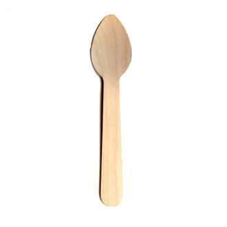 4.25" Wooden Tasting Spoon | Home Compostable (Pack of 2000)