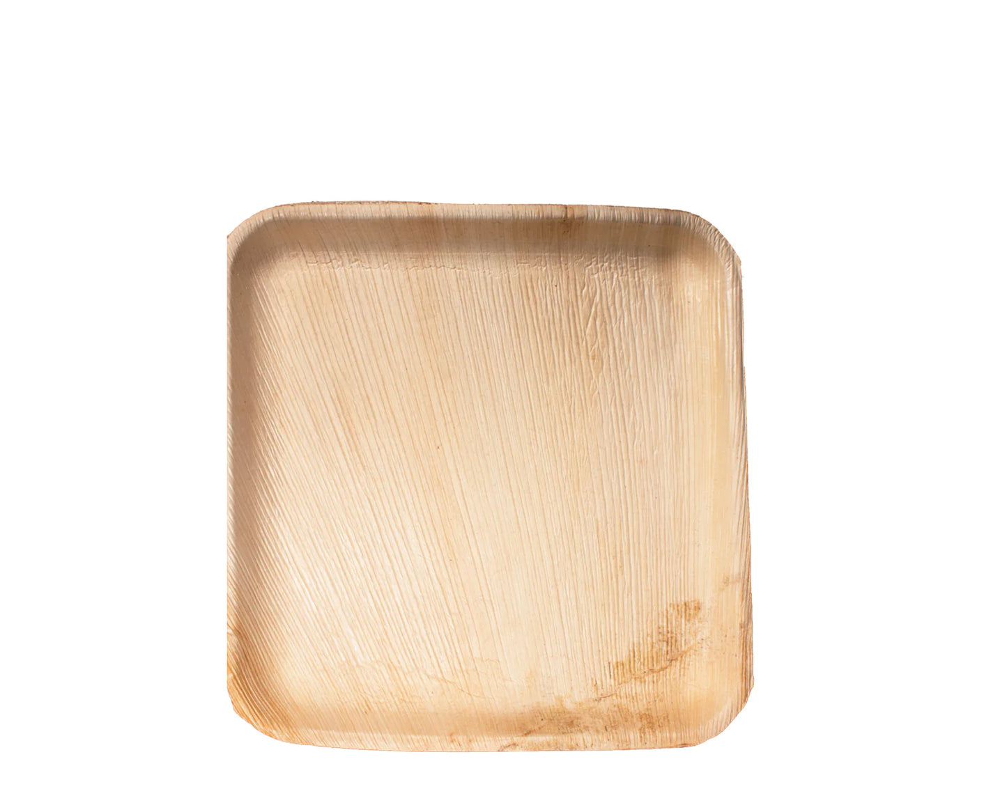 7" Square Plate | Compostable Palm Leaf