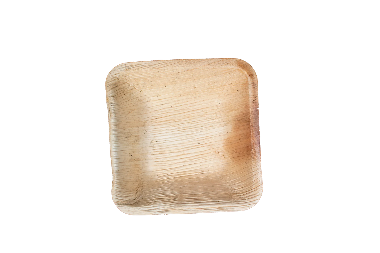 5" Square Plate | Compostable Palm Leaf | Case of 300