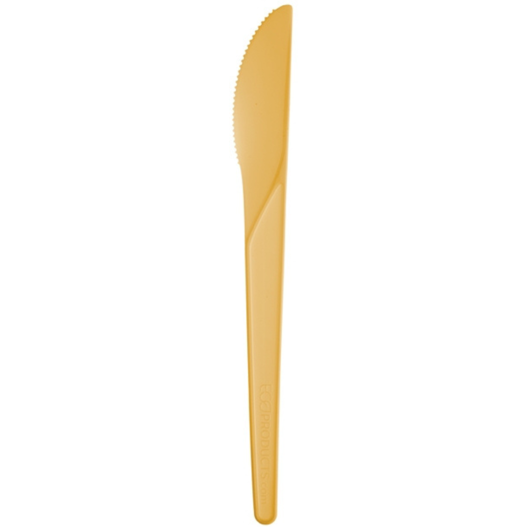 6" Yellow Knife  | Plantware® High-Heat Utensils