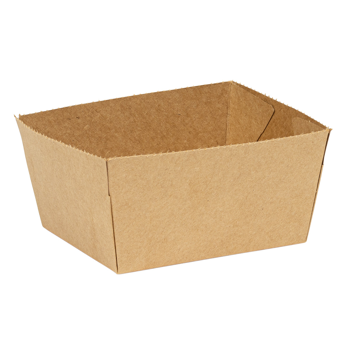 26 oz Recycled Kraft Paper Food Box | #1 Size