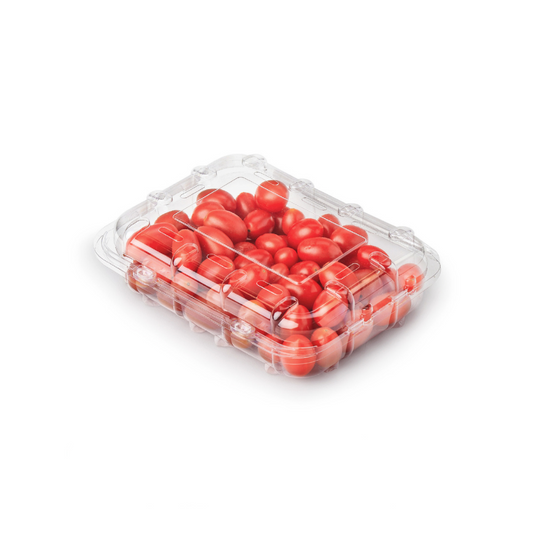 12 oz Vented Fruit & Veggie Container | Compostable | PLA