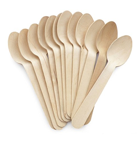 6" Wooden Cutlery Spoon | Home Compostable (Pack of 2000)