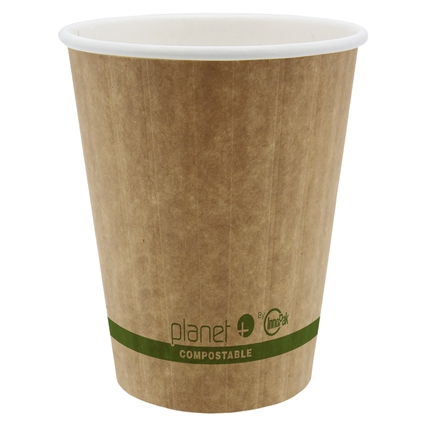 12 oz Compostable Hot Cup | Insulated Paper Cup | PLA Lined | Double Wall