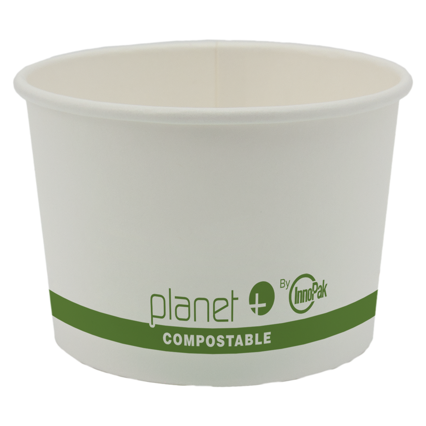 8 oz Hot & Cold Food Container | PLA Lined Paper | Compostable (Pack of 50)