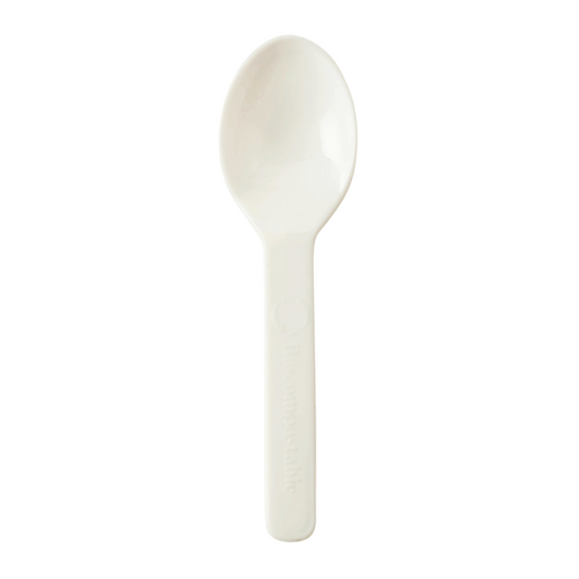 3" Compostable PLA Tasting Spoon