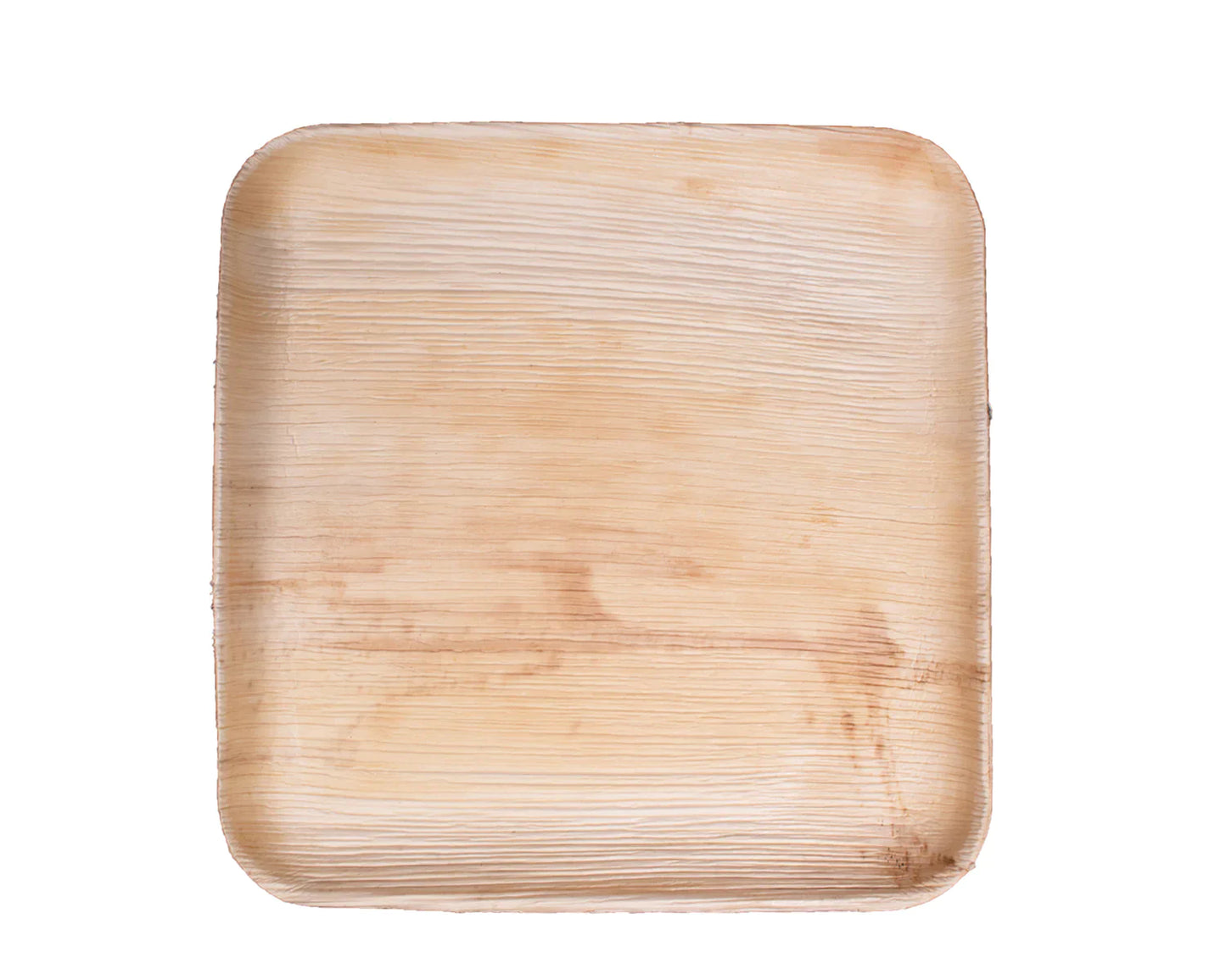 9" Square Plate | Compostable Palm Leaf | Pack of 100