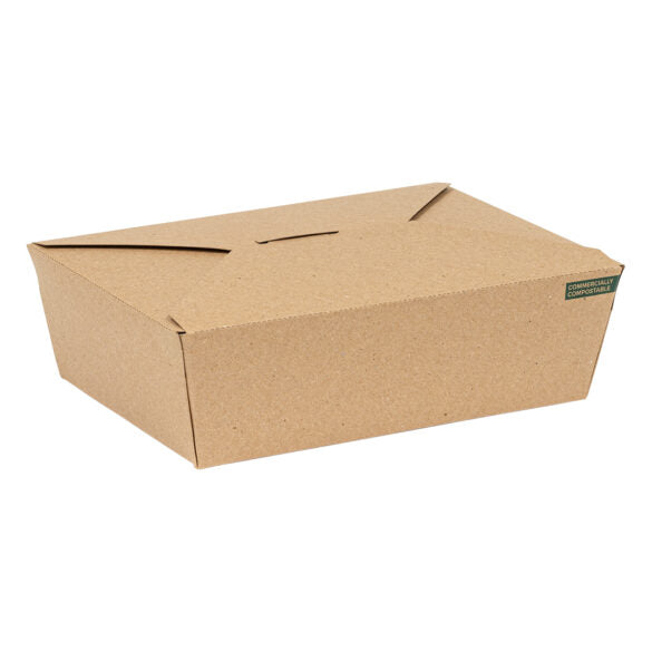 56 oz INNOBOX EDGE™ | Compostable Kraft (Pack of 65)