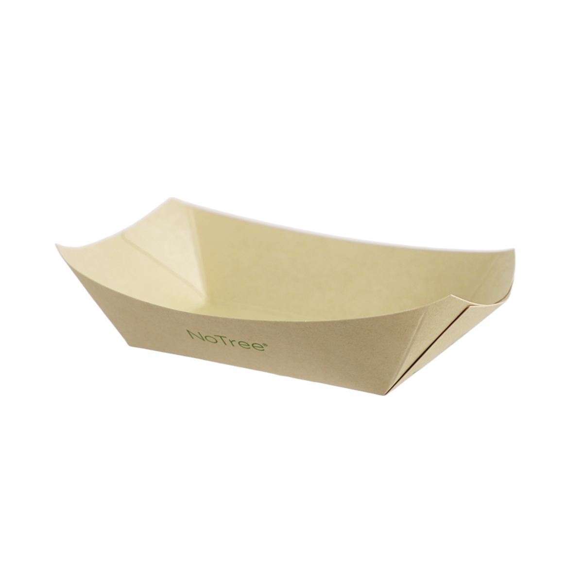 1 LB NoTree® Food Tray | No Added PFAS | Compostable (Pack of 50)