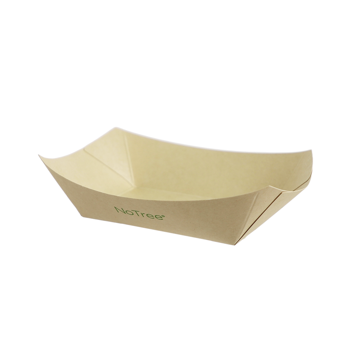 1/2 LB NoTree® Food Tray | No Added PFAS | Compostable (Pack of 500)