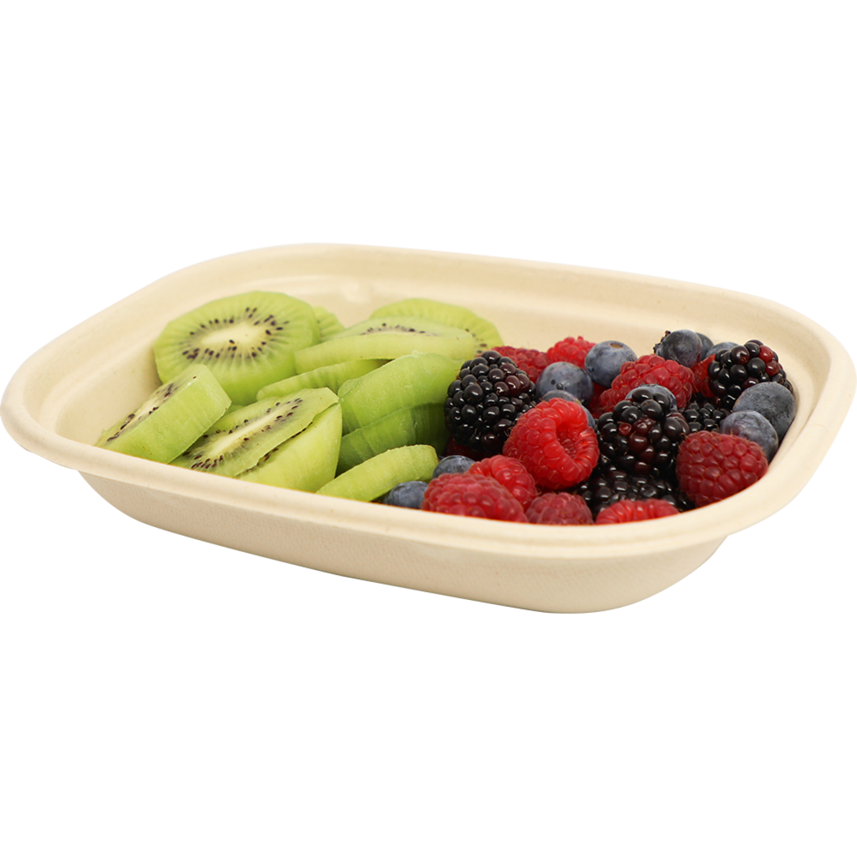 20 oz Compostable Fiber Box with PLA Lining (Case of 400)