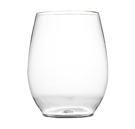 12 oz. Stemless Goblet | Clear | PETE (Case of 64)