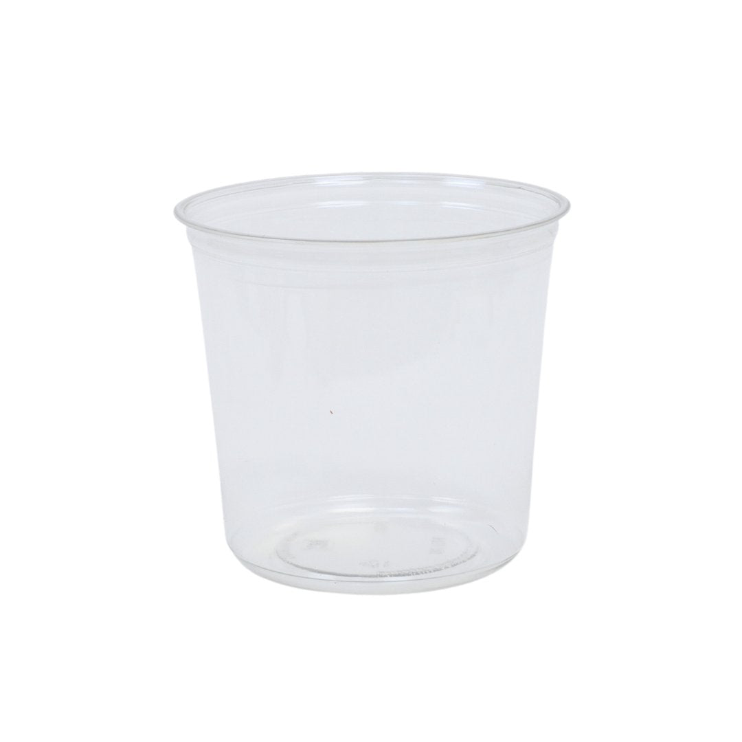24 oz Deli Container | Recycled Plastic | Made in USA (Pack of 50)