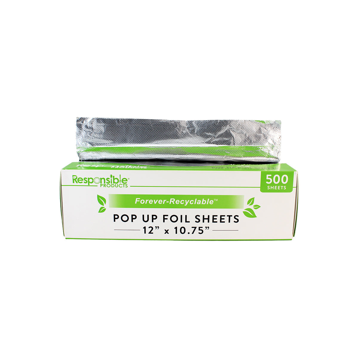 Recyclable Foil Sheets | Made by Responsible Products® (Box of 500)