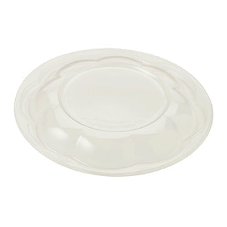 Lid for 24-48 oz Clear Salad Bowl | Compostable | PLA (Pack of 150)