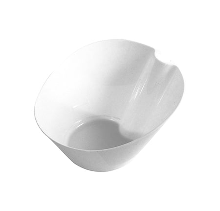 4 oz Sloped Bowl | White | PLA | Case of 200