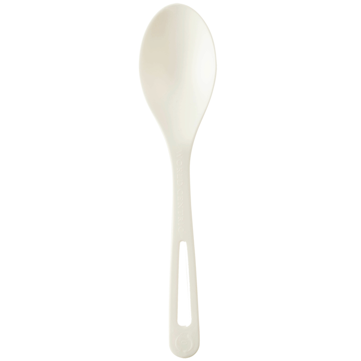 6" Compostable Spoon | White | For World Centric® Dispenser (Case of 1000)