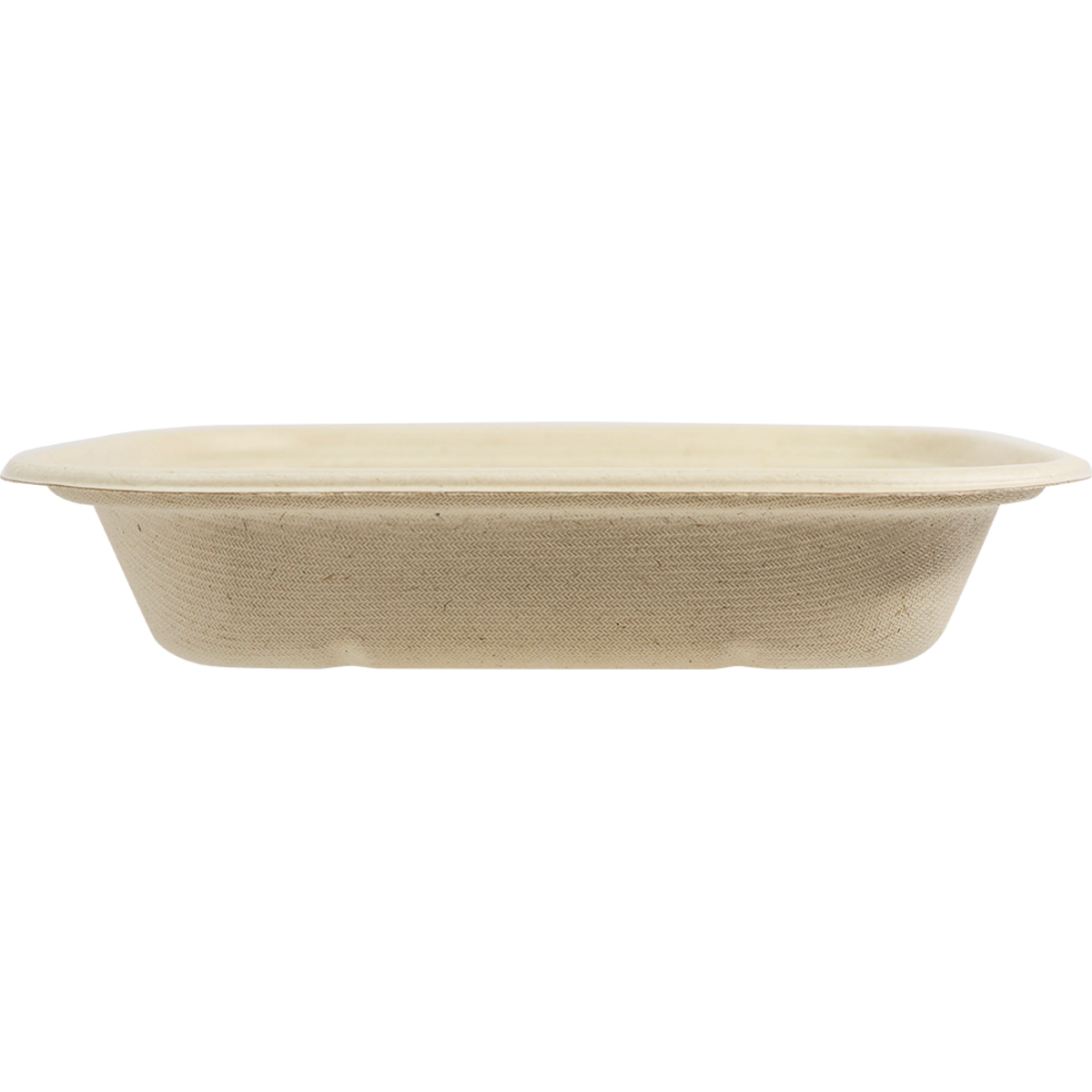 17 oz Fiber To Go Box Container | 8" x 6" x 1.5" | Compostable | (Pack of 200)