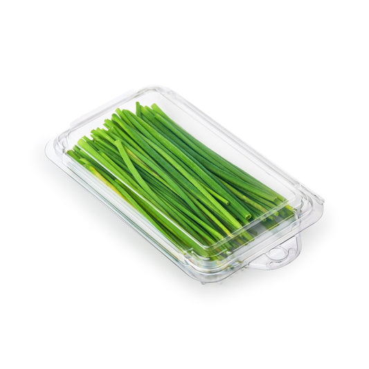 0.5 oz. Top Seal Hanging Fresh Herb & Microgreen Package | Clear | Good Natured® | Compostable PLA | Case of 376