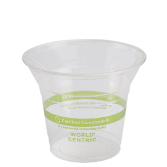 9-10 oz Compostable Cold Cup | PLA (Pack of 500)