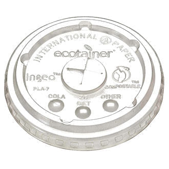 Lid for 12-22 oz ecotainer® Cold Cup | Made in USA (Case of 2000)