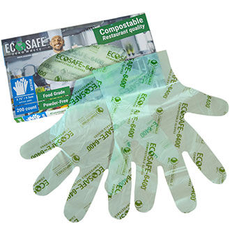 EcoSafe® Compostable Food Service Gloves