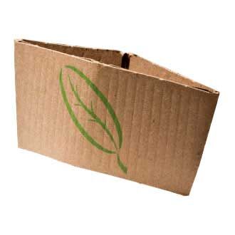 Sleeve for 10-20 oz Hot Cup | Printed Kraft Paper | Compostable (Case of 1200)