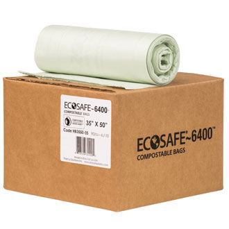 45 gallon compostable garbage bags