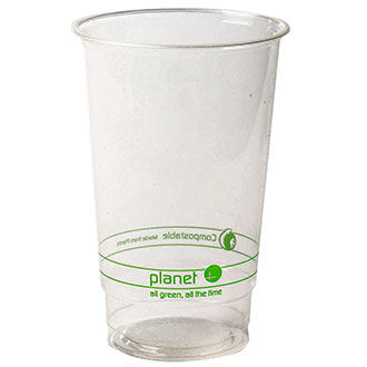 20 oz Cold Cup | Corn Plastic  (Pack of 12)
