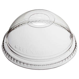Dome Lid | Fits 16-24 oz Clear Cold Cups | Made in USA (Pack of 300)
