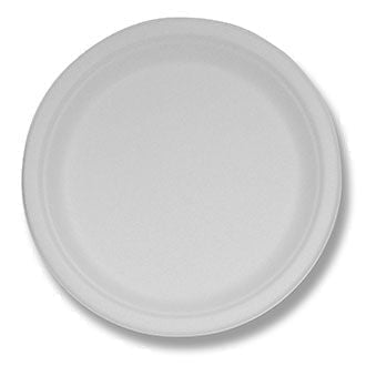 6" Classic Round Plate | Compostable Sugarcane Fiber  (Pack of 250)