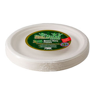9" Classic Plate | Retail Pack | Disposable & Compostable (Case of 300)