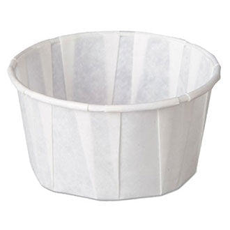4 oz White Paper Portion Cup | Made In USA (Pack of 1000)