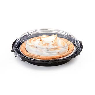 9" Simply Secure Pie Base | Disposable & Compostable (Case of 120)