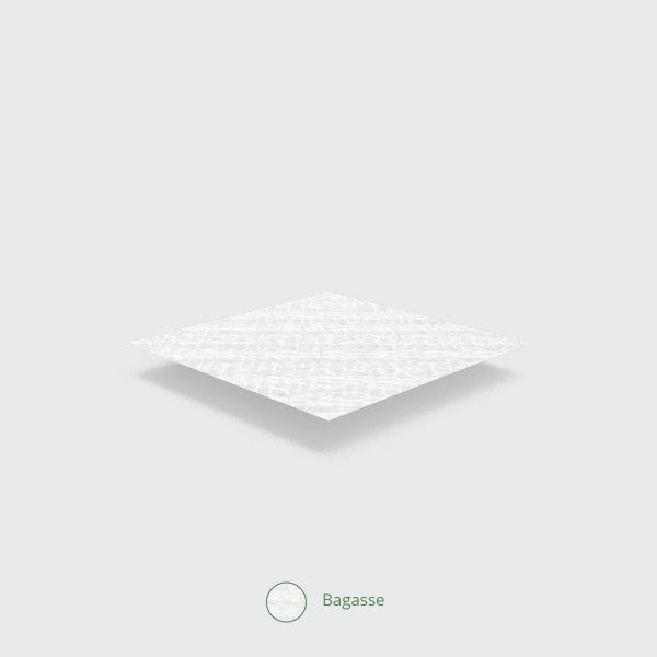 6" Square Plate | Compostable Sugarcane (Pack of 50)