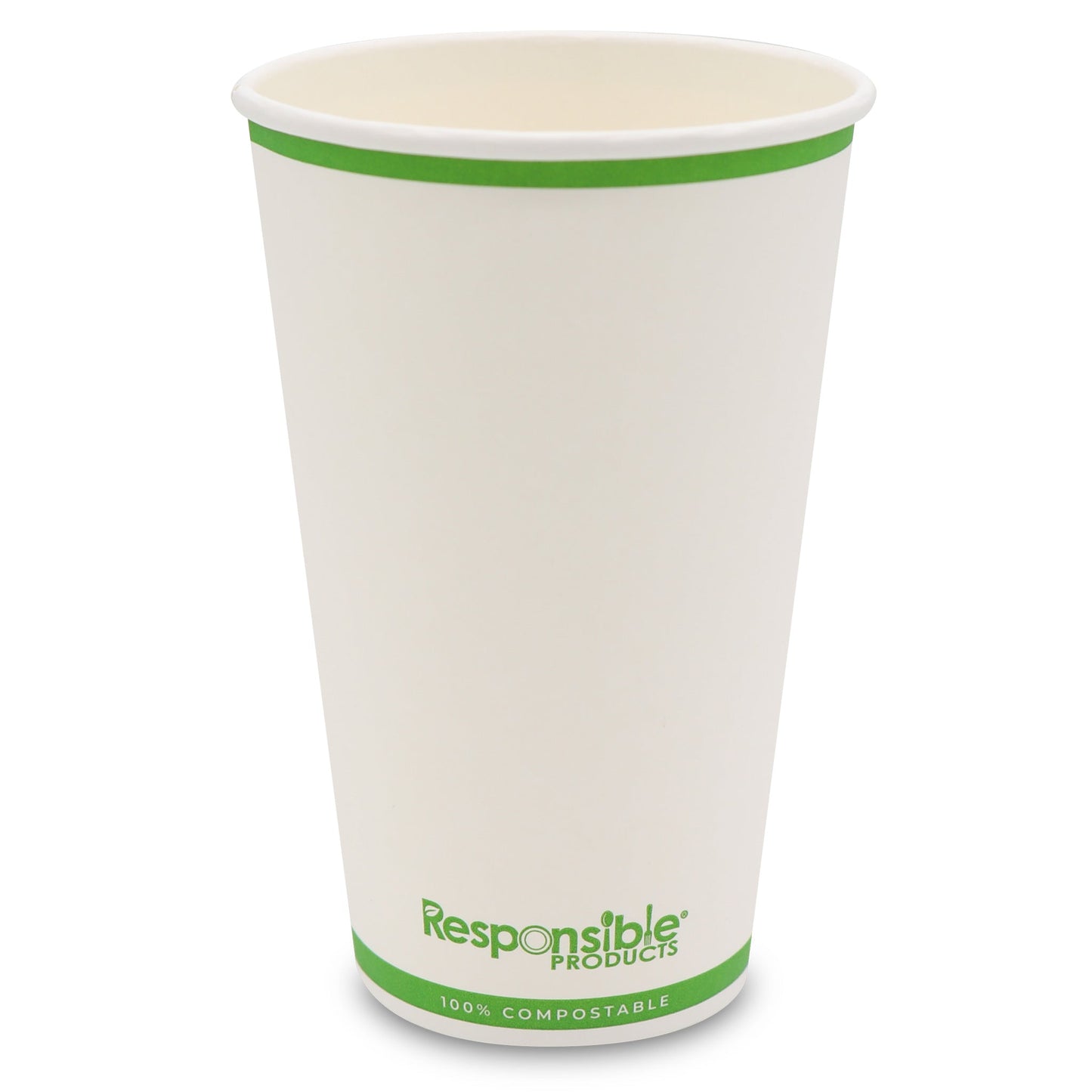 20 oz Compostable Hot Cup | PLA Lined | Responsible Products (Case of 1000)