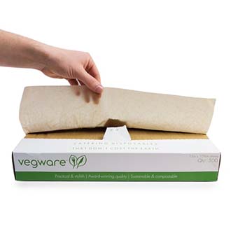 Compostable Kraft Deli Paper | 15" x 11" | Soy Waxed Paper