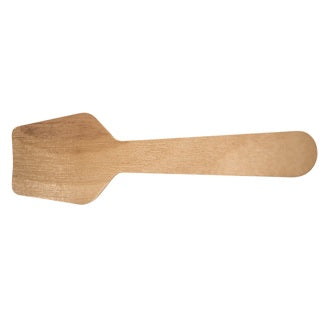 3.5" Wooden Tasting Spoon | Square End | Home Compostable