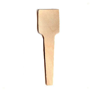 2.75" Wooden Tasting Spoon | Square End | Home Compostable (Pack of 1000)